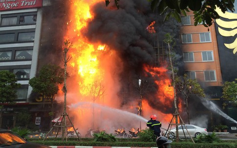 Tin mới nhất về vụ cháy quán karaoke làm 13 người chết ở phố Trần Thái Tông (Cầu Giấy - Hà Nội)