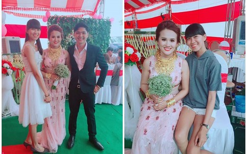 Cô dâu Đồng Nai đeo vàng kín cổ, mời ca sĩ Cẩm Ly hát trong đám cưới