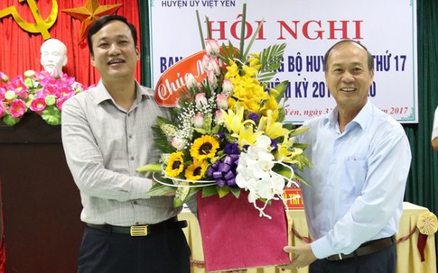 Bắc Giang: Thí điểm nhất thế hóa thành công chức danh bí thư kiêm chủ tịch huyện