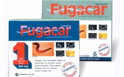 Phát hiện thuốc tẩy giun Fugacar giả