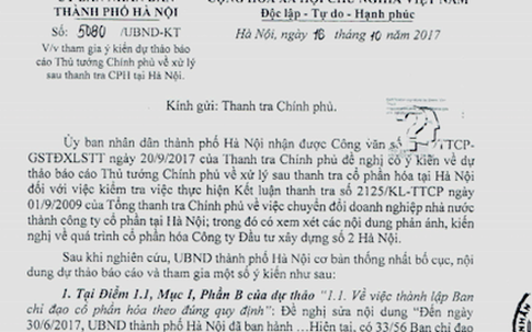 Nguyên giám đốc sai phạm nghiêm trọng, hơn 1 thập niên HACINCO chưa hoàn thiện cổ phần hóa