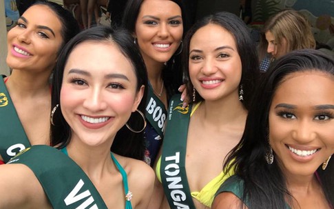 Hà Thu giành huy chương đồng phần thi tài năng Miss Earth