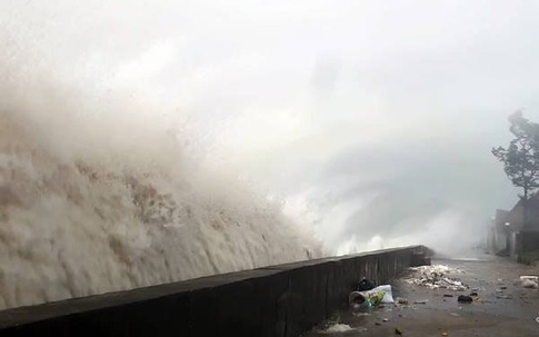 Hình ảnh tàn phá nặng nề của bão số 10 ngay khi mới chạm Hà Tĩnh - Quảng Bình