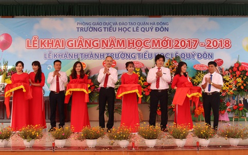 Khánh thành Trường tiểu học Lê Quý Đôn – Hà Đông