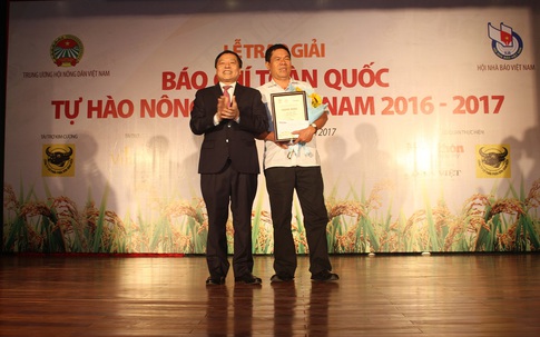 13 tác phẩm báo chí đạt Giải báo chí toàn quốc “Tự hào Nông dân Việt Nam”