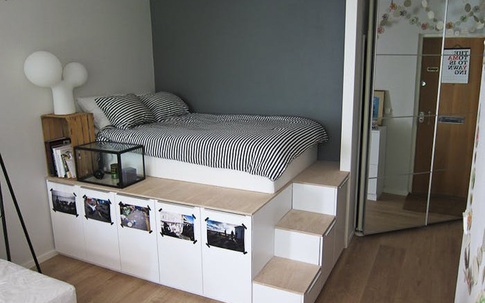 Những món đồ nội thất sinh ra là để dành cho phòng ngủ chật