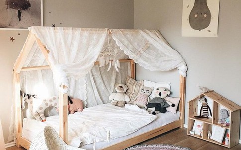 Nếu có con gái, nhất định ba mẹ nên trang trí phòng cho bé đẹp thế này