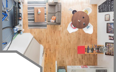 Căn hộ nhỏ chỉ vỏn vẹn 25m² của cặp vợ chồng Nhật khiến ai nhìn cũng yêu