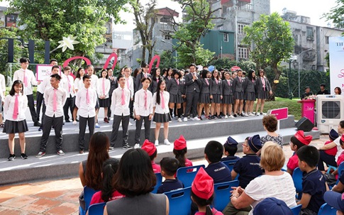 Lần đầu tiên khác biệt trong Lễ Khai giảng TH School