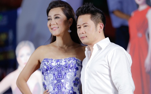 Kỳ Duyên vai trần sexy bên Bằng Kiều