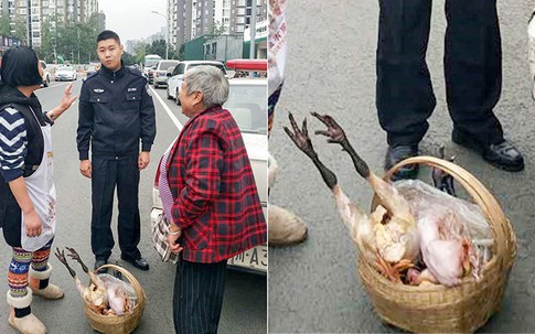 Vượt hơn 200km, người mẹ già một mình lạc lõng giữa thành phố xa lạ chỉ để mang đồ ăn cho con gái