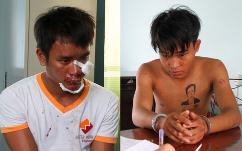 Cô gái 9X phóng xe máy đạp ngã 2 tên cướp trên phố