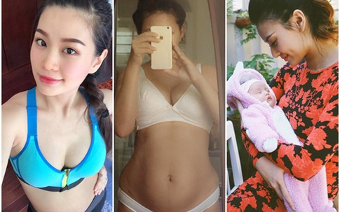 Cách mỹ nhân Việt lấy lại vóc dáng nhanh thần tốc sau sinh