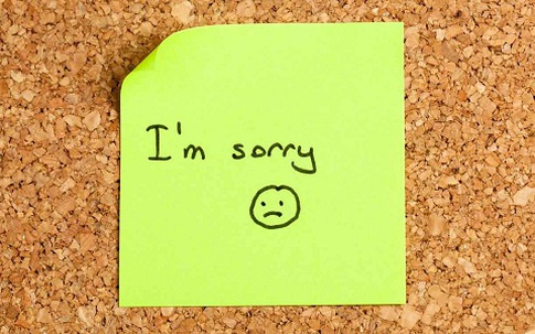 Những cách nói xin lỗi trong tiếng Anh