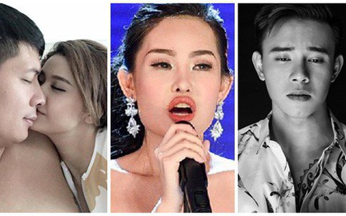 Ảnh nóng, bờ môi hoa hậu và ca sĩ bị chủ nợ chém gây chấn động showbiz Việt