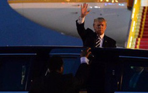 Hình ảnh đầu tiên của Tổng thống Mỹ trong chuyến thăm Hà Nội 2 ngày