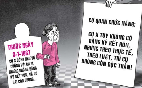 Cụ bà 71 tuổi xin xác nhận độc thân để lấy chồng