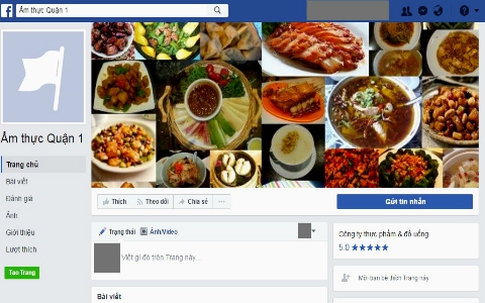 Quận 1 lập trang Facebook cho người bán rong kinh doanh