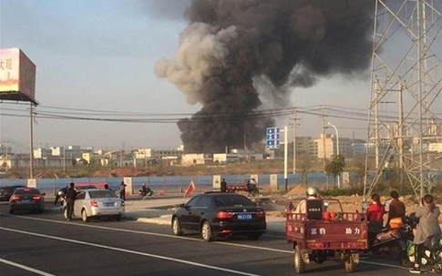 Nổ lớn tại nhà máy ở Trung Quốc, 5 người chết