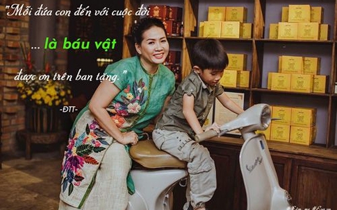 Mẹ đơn thân gây sốt với quan niệm "sinh con đâu phải để nối dõi tông đường"