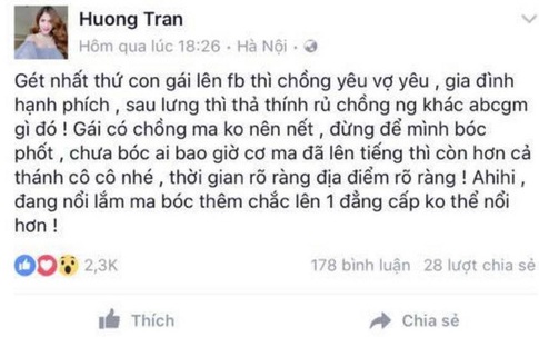 Vợ trẻ đăng đàn cảnh cáo người thứ 3, và đây là phản ứng của Việt Anh "Người phán xử"