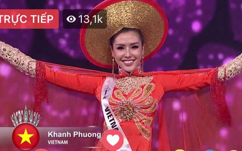 Người đẹp Khánh Phương vào top 25 Hoa hậu Siêu quốc gia