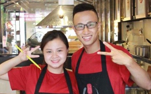 Sinh viên kiếm gần 20 triệu tháng cận Tết nhờ làm bưng bê