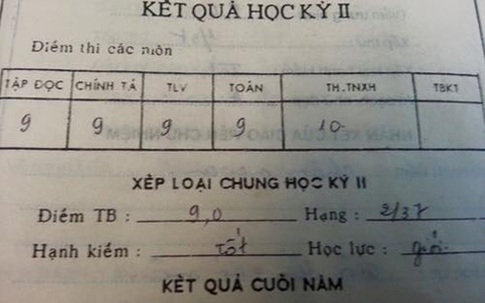 Từ 1/6, khoe bảng điểm của con trên facebook là phạm luật