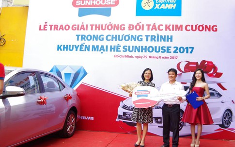 Điện máy Xanh trở thành “đối tác kim cương” của Sunhouse