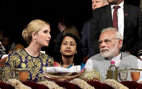 Xôn xao nghi thức tiếp đón đặc biệt ái nữ nhà Trump tại Ấn Độ