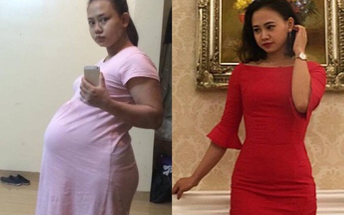 Hành trình "lột xác" sau sinh của bà mẹ từng soi gương và phát khóc vì nặng tới 70kg