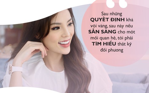 Hoa hậu Kỳ Duyên: "Tôi chia tay bạn trai vì không còn hợp tính cách"