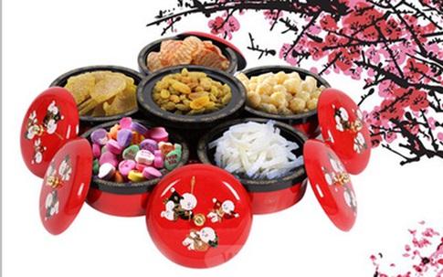 7 khay mứt đẹp sang chảnh bà nội trợ nên sắm cho Tết 2017