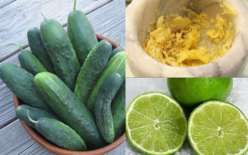 Xuống bếp lấy chanh, gừng, dưa leo làm ngay theo cách này sẽ giảm 5cm mỡ bụng trong 1 tuần đấy