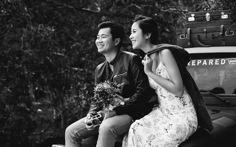 Kiều Khanh chụp ảnh cưới lãng mạn với chồng doanh nhân