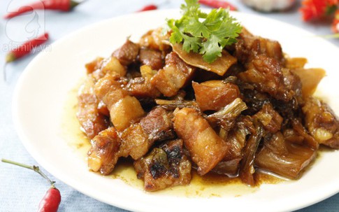 Cách kho thịt ngon miễn chê của người Đài Loan ít người biết