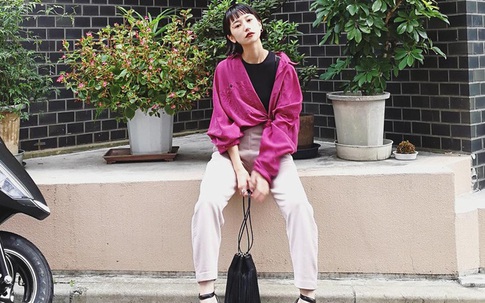 Trời vào thu, phái đẹp châu Á đều rủ nhau ăn mặc kín hơn hẳn!