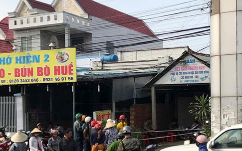 Bắt 3 nghi can liên quan đến cái chết của nữ chủ quán nhậu