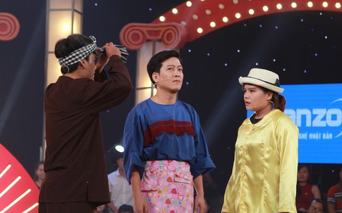 Trấn Thành, Trường Giang cười ngất trước cặp thí sinh đi thi quên thoại