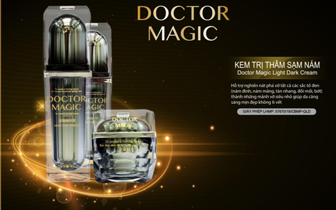 Làm đẹp da nám, tàn nhang, Doctor Magic cứ xài là thích