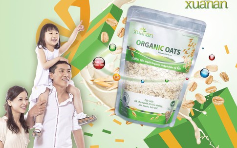 Xuân An Organic Oats – Sản phẩm Yến mạch hữu cơ cao cấp “vạn người mê”