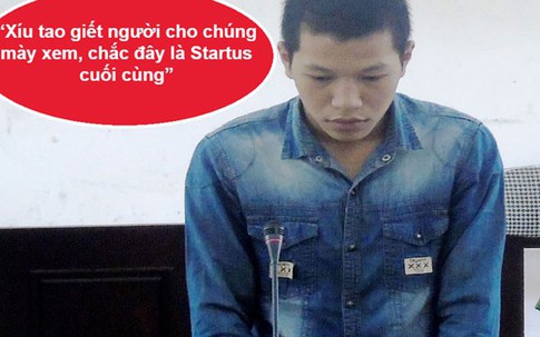 Lên Facebook tuyên bố giết người cho mọi người xem rồi truy sát đồng nghiệp