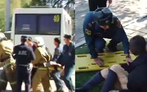 Nạn nhân vụ xả súng ở Crimea bị thổi bay khỏi cửa sổ khi bom nổ