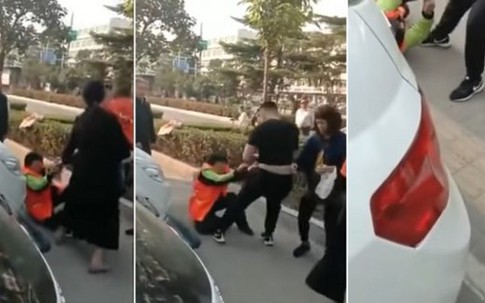 Lao công bị đánh vì ngăn đứa trẻ đi vệ sinh ra đường