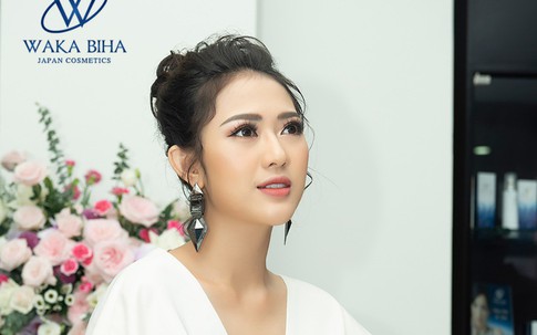 Diễn viên Trang Cherry lựa chọn Waka Biha để dưỡng trắng và bảo vệ làn da của mình