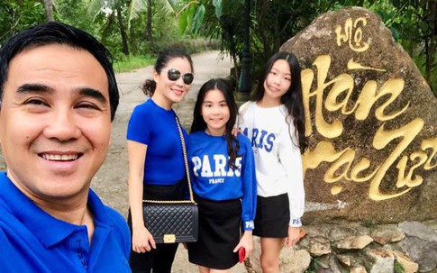 Mới ngày nào còn bụ bẫm, đáng yêu, 2 công chúa nhà Quyền Linh giờ đây đã lớn và sở hữu chiều cao vượt trội