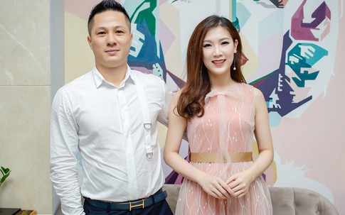 Ông xã Hoa hậu Phí Thùy Linh khuyên vợ nghỉ việc suốt 8 năm
