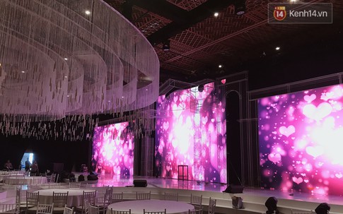 Hé lộ những hình ảnh đầu tiên về không gian tiệc cưới lộng lẫy của Lan Khuê - John Tuấn Nguyễn