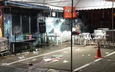 Nổ súng tại trung tâm Bangkok, 2 du khách thiệt mạng