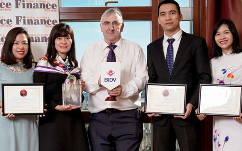 BIDV nhận “hat-trick” giải thưởng quốc tế